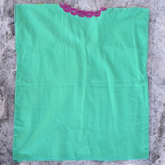 Embroidered Floral Mexican Blouse - Picture 6 of 6